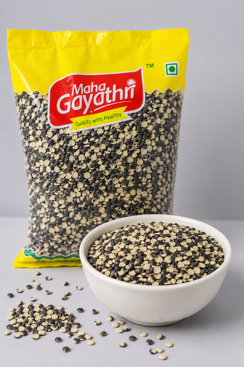 உடைத்த கருப்பு உளுந்து (Split Black Urad Dal)