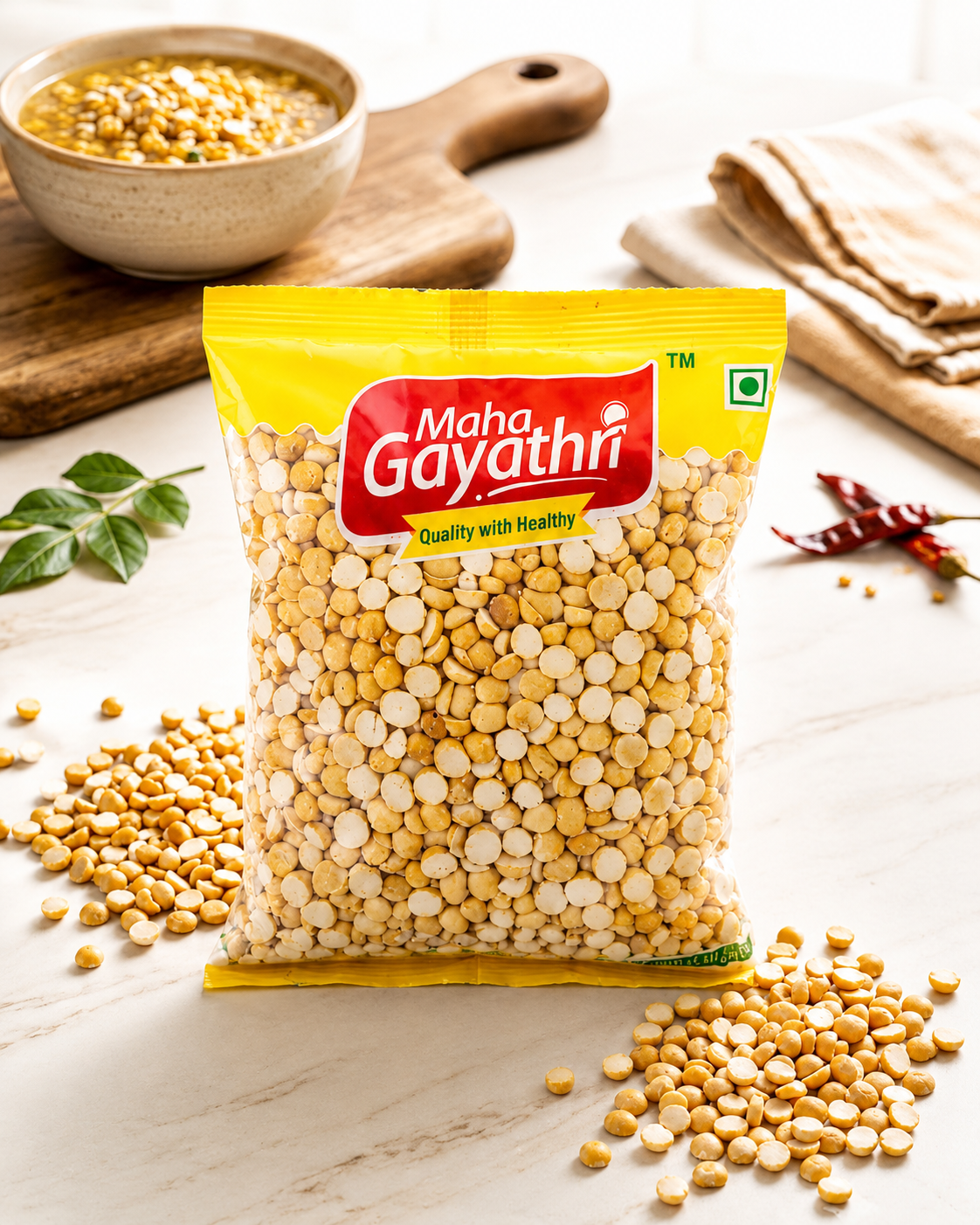 பொட்டுக்கடலை (Roasted Gram)